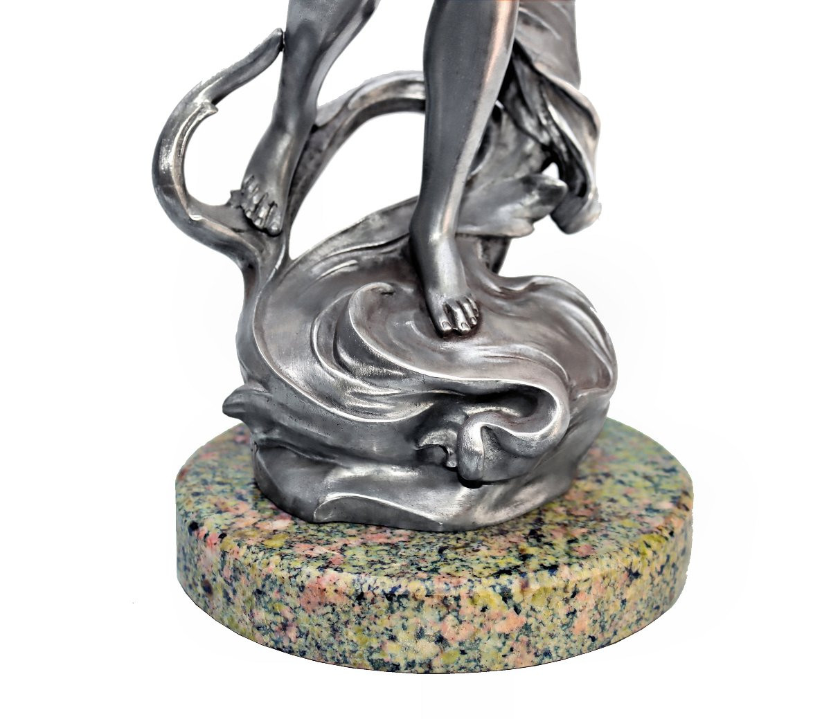 Henri Honoré PLÉ (1853-1922) Statue Femme Coquelicot-photo-6