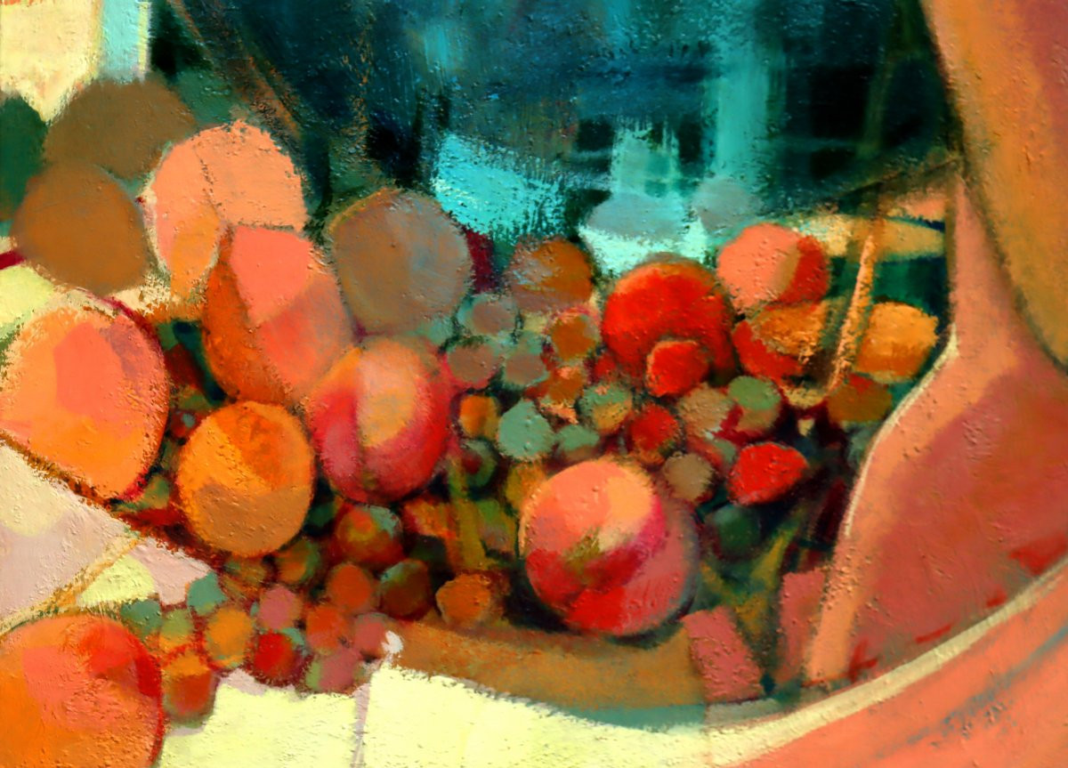 Michel Clos (1934-2015) Large Hst "the Nymphs"-photo-2