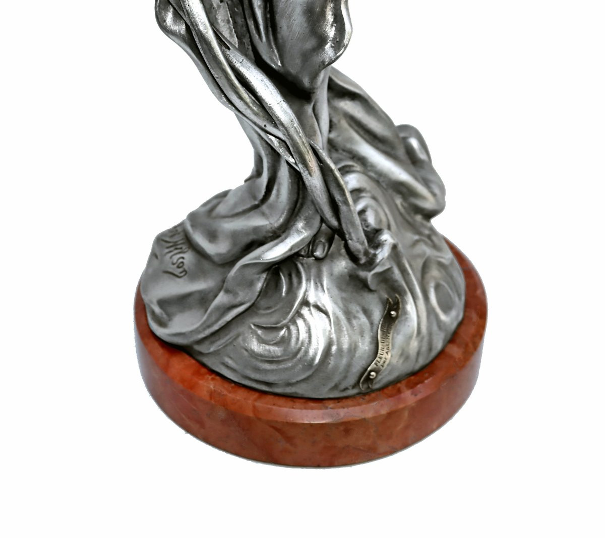 Anton NELSON (1849-1910) Statue Fleur de Rêve-photo-3