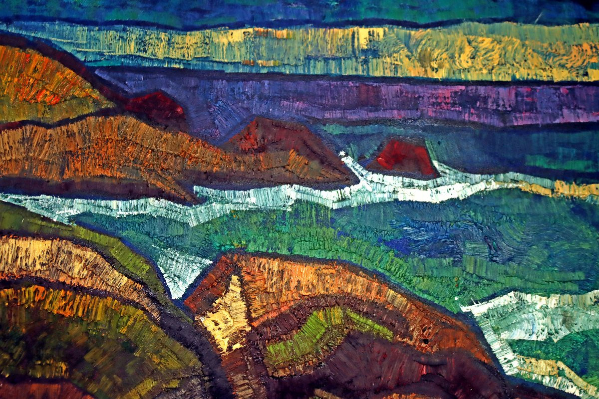 Alain Lansalot (1957-2016) Breton Coast Nabis Style-photo-6