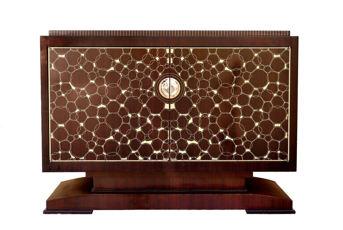 Meuble Art Déco en Marqueterie gout Ruhlmann