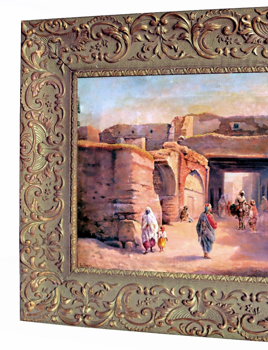 Gaspard De Toursky (1849-1925) Souk Arhas-photo-3