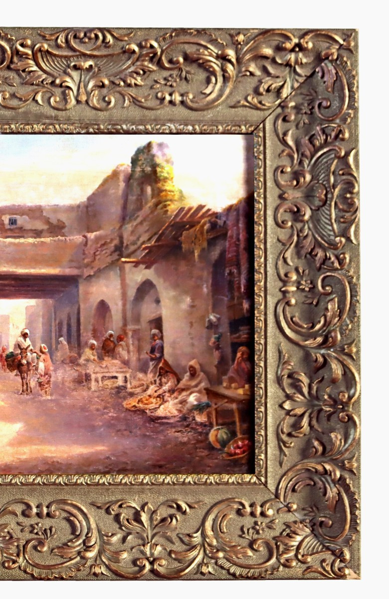 Gaspard De Toursky (1849-1925) Souk Arhas-photo-4