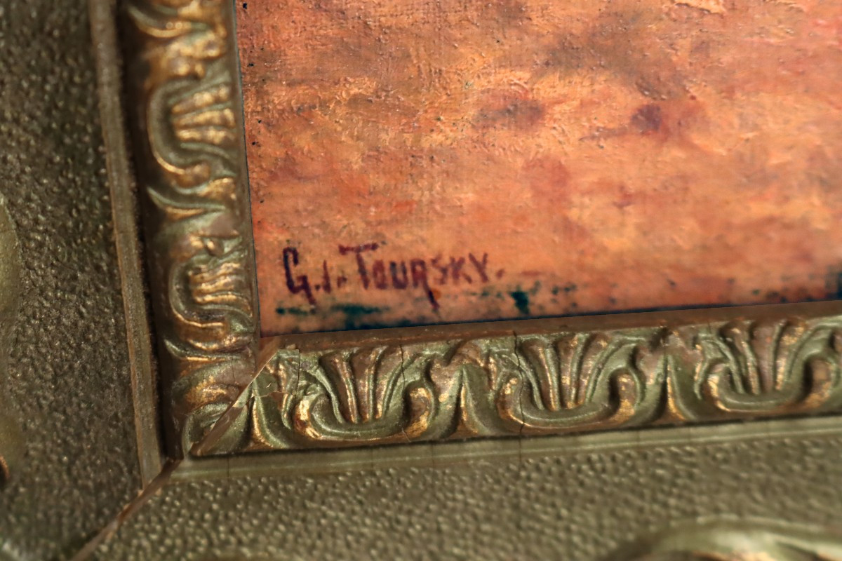 Gaspard De Toursky (1849-1925) Souk Arhas-photo-6