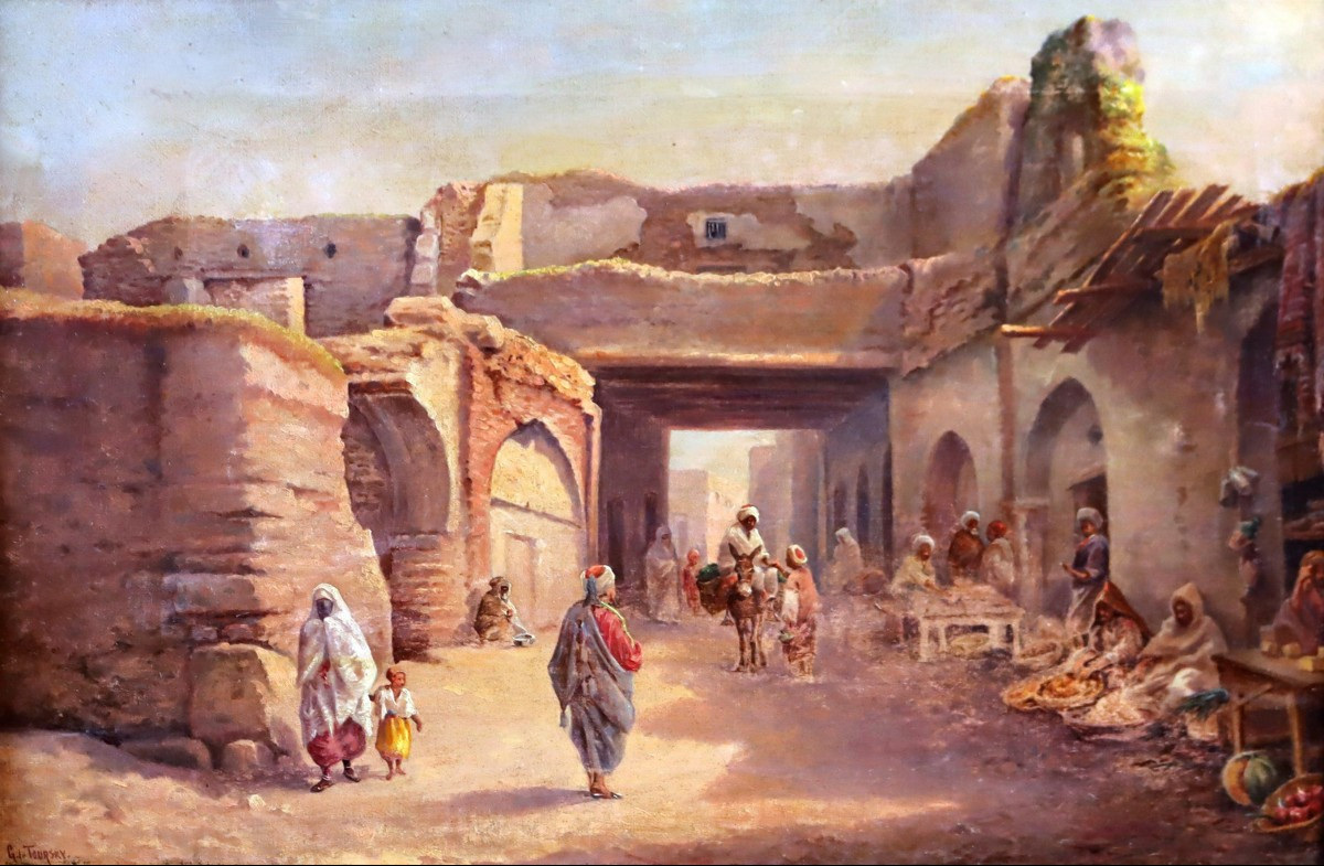 Gaspard De Toursky (1849-1925) Souk Arhas