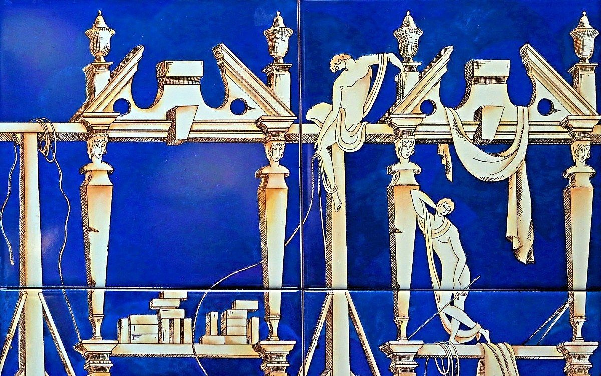 Gio Ponti (1891-1979) Table Art Déco-photo-2