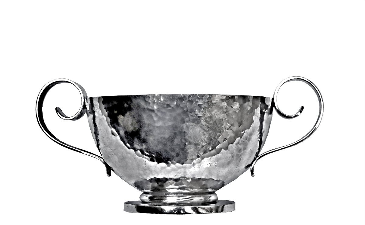 Jean DESPRÉS (1889-1980) Coupe Argent Massif-photo-2