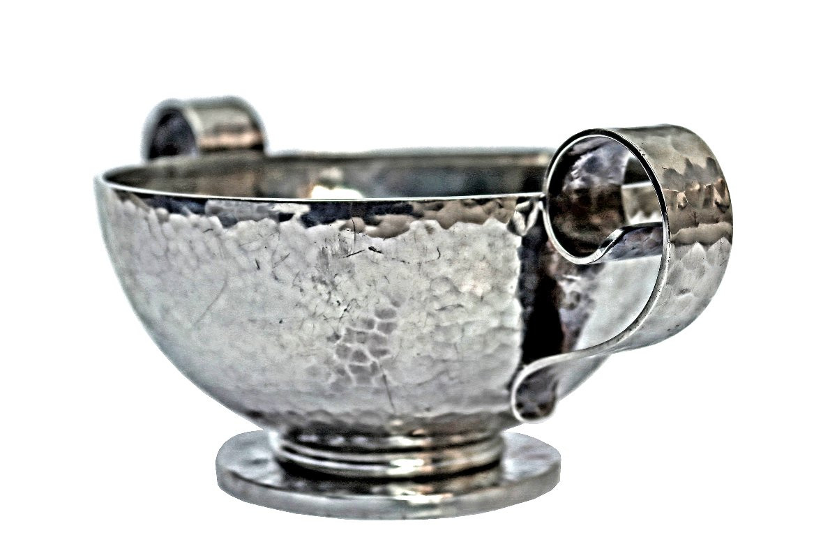 Jean DESPRÉS (1889-1980) Coupe Argent Massif-photo-3
