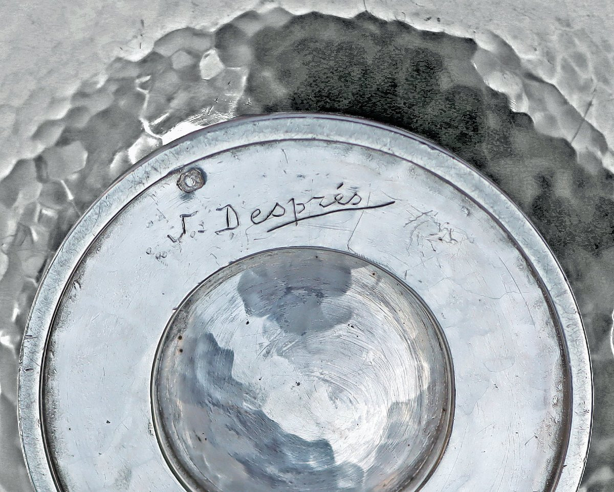 Jean DESPRÉS (1889-1980) Coupe Argent Massif-photo-3