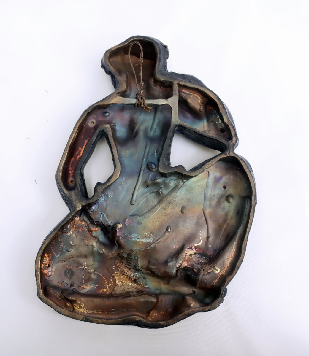 Antoniucci Volti (1915-1989) Bronze "marion" 4/8"-photo-5