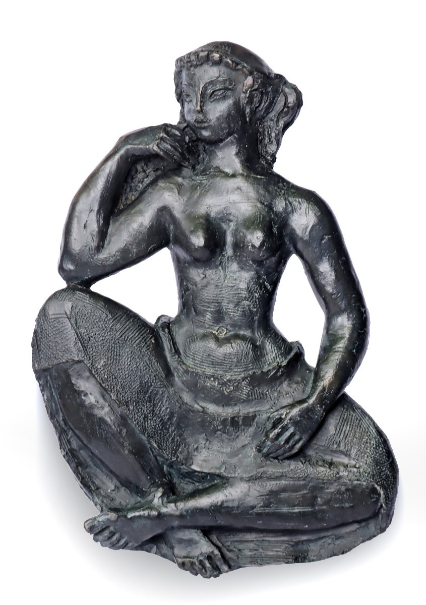 Antoniucci Volti (1915-1989) Bronze "marion" 4/8"