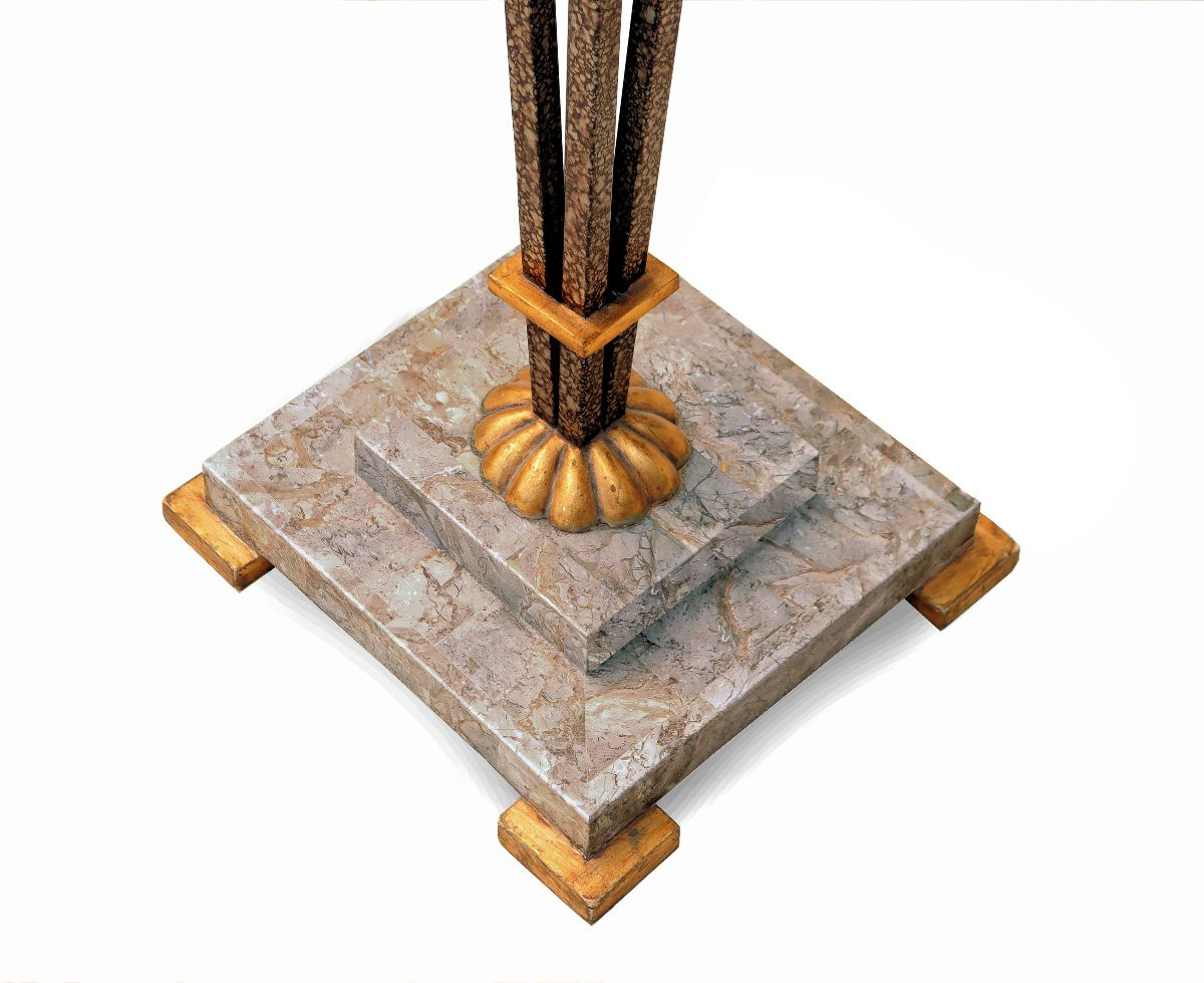 Lampadaire Dans Le Goût De Gilbert Poillerat-photo-6