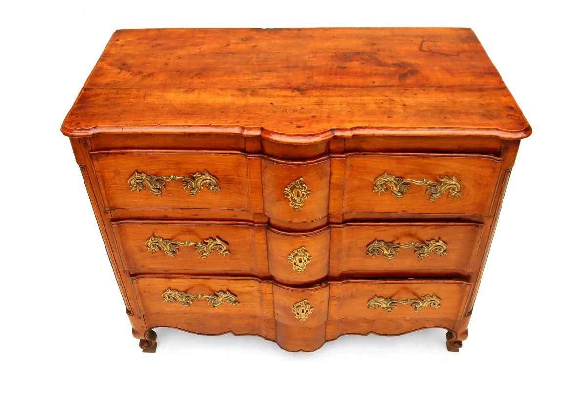 Commode Arbalète XVIIIe Vallée du Rhône-photo-4