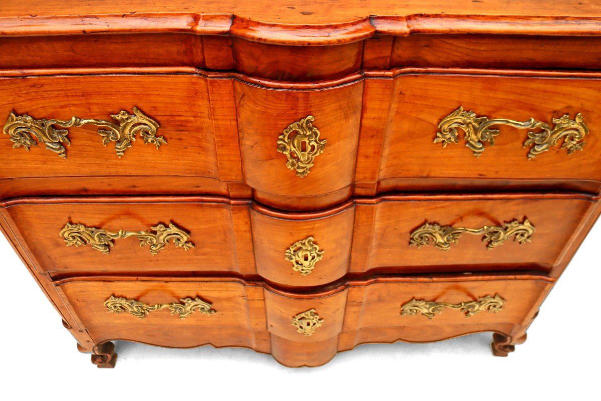 Commode Arbalète XVIIIe Vallée du Rhône-photo-3