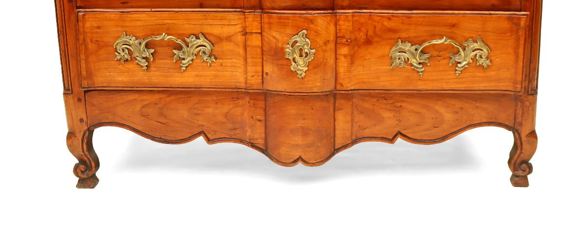 Commode Arbalète XVIIIe Vallée du Rhône-photo-4