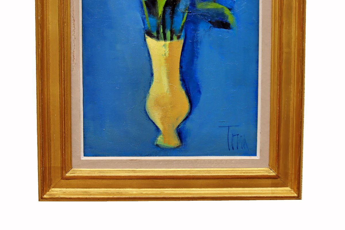 Bouquet Post-Cubiste par Rafel TONA (1903-1987)-photo-3