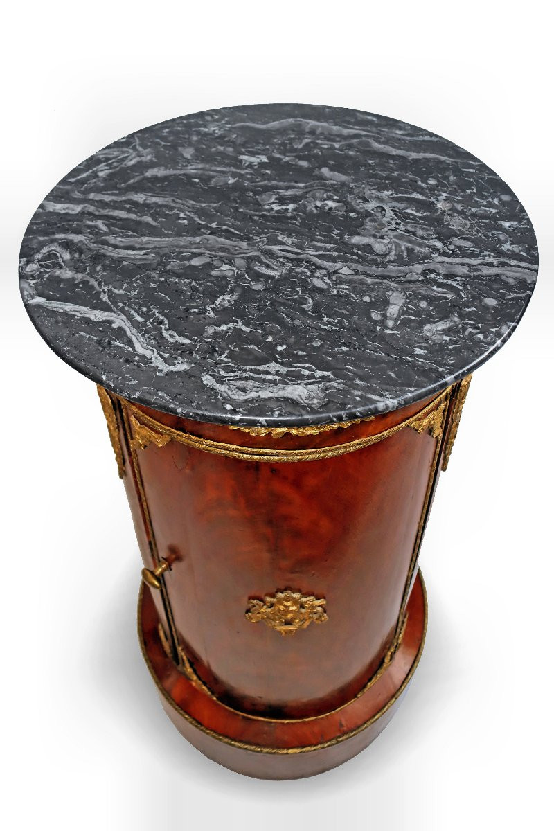 Table Somno Empire XIXe Acajou et Bronze-photo-5