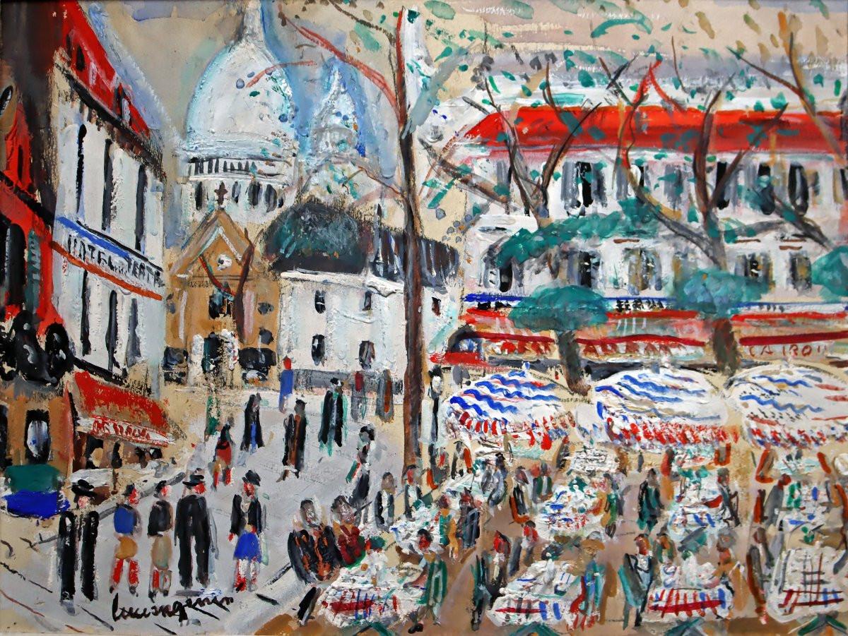 Lucien Genin (1894-1953) Paris Montmartre -photo-4