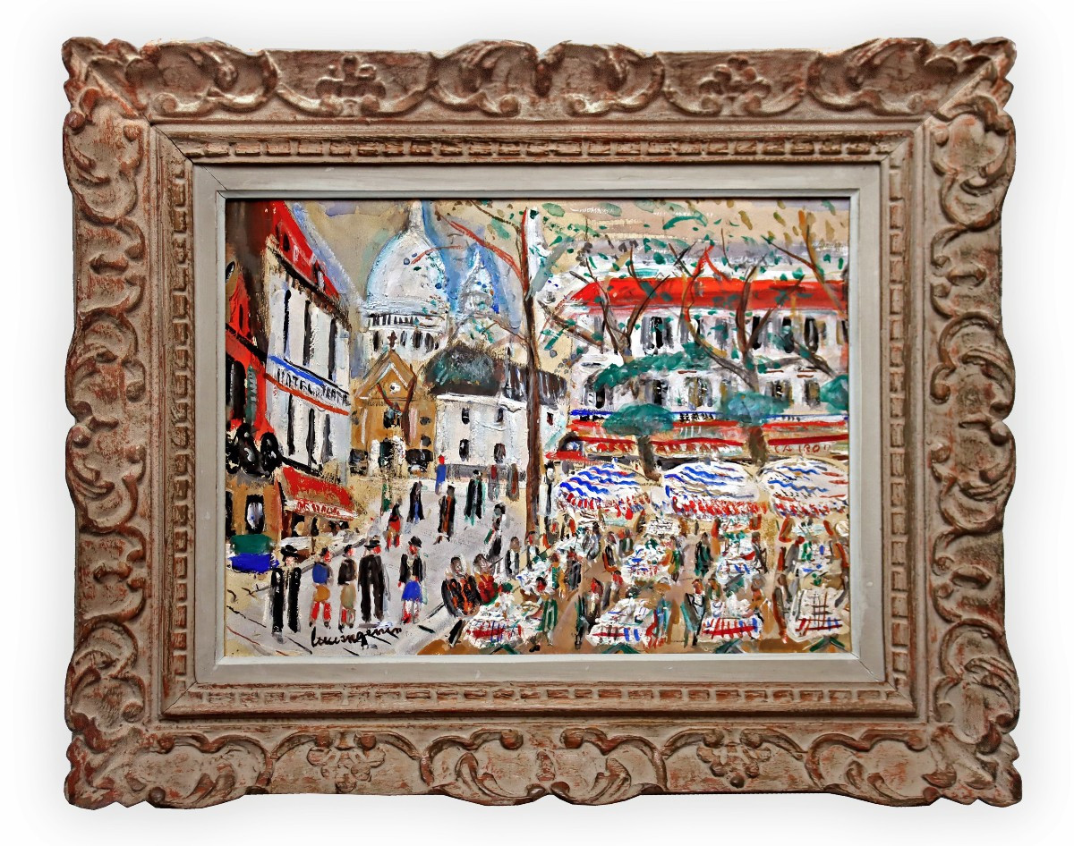 Lucien Genin (1894-1953) Paris Montmartre 