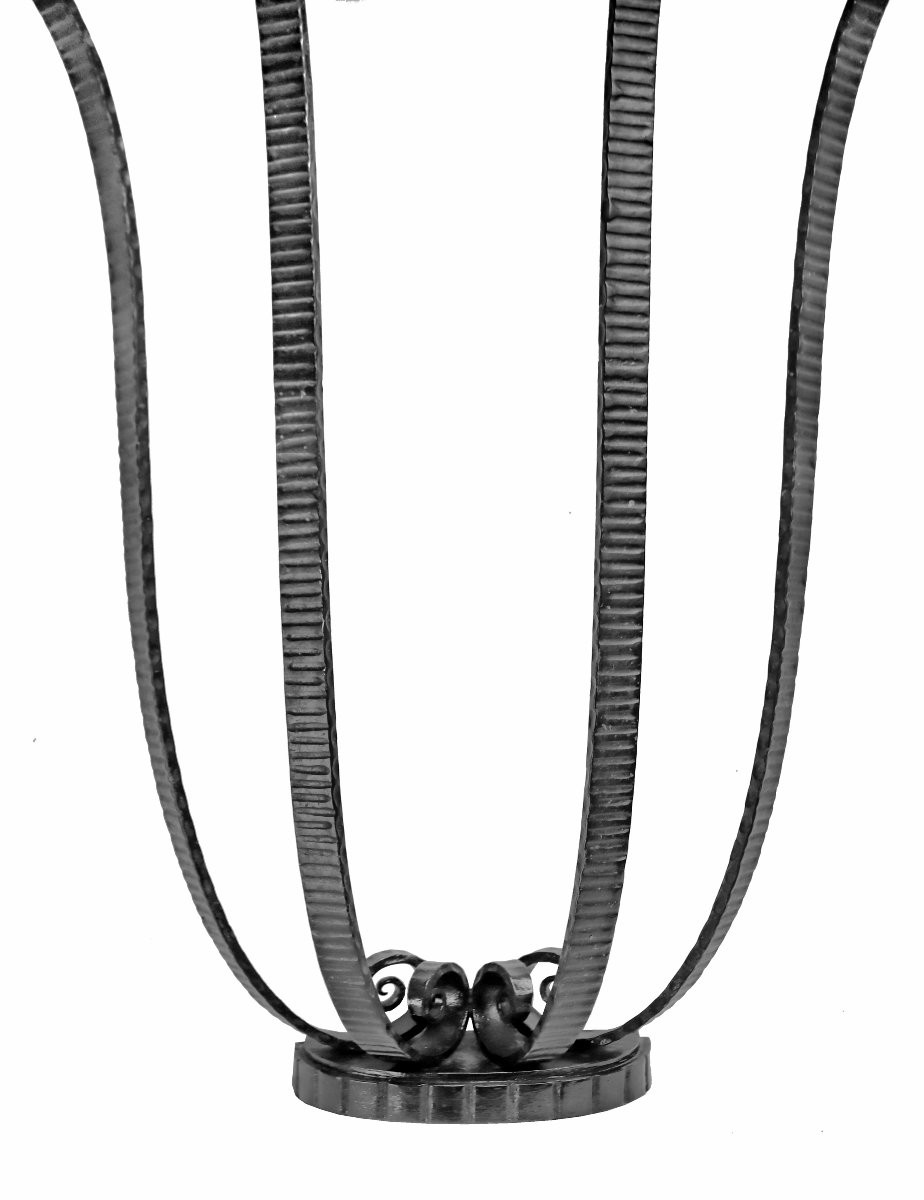 Art Deco Wrought Iron Console -photo-5