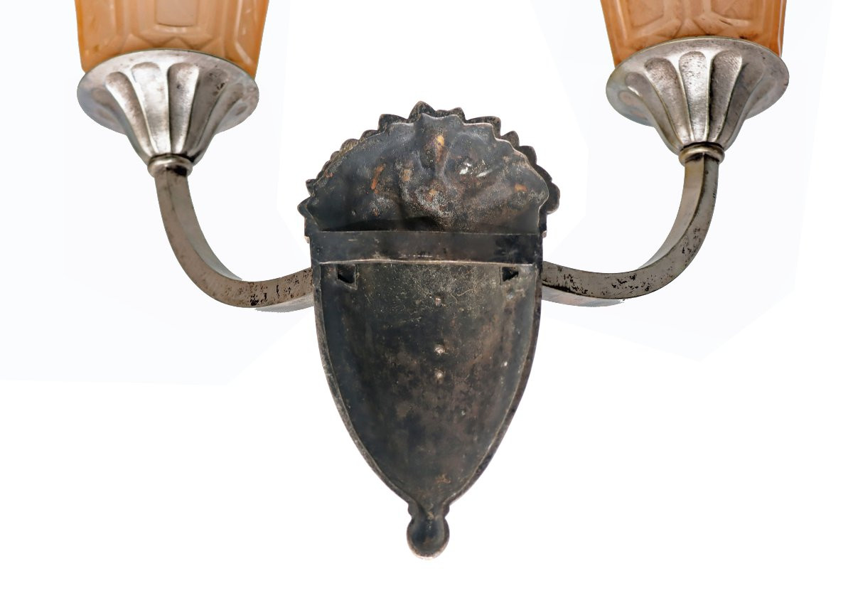 Paire d'Appliques Art Déco 1925-photo-5