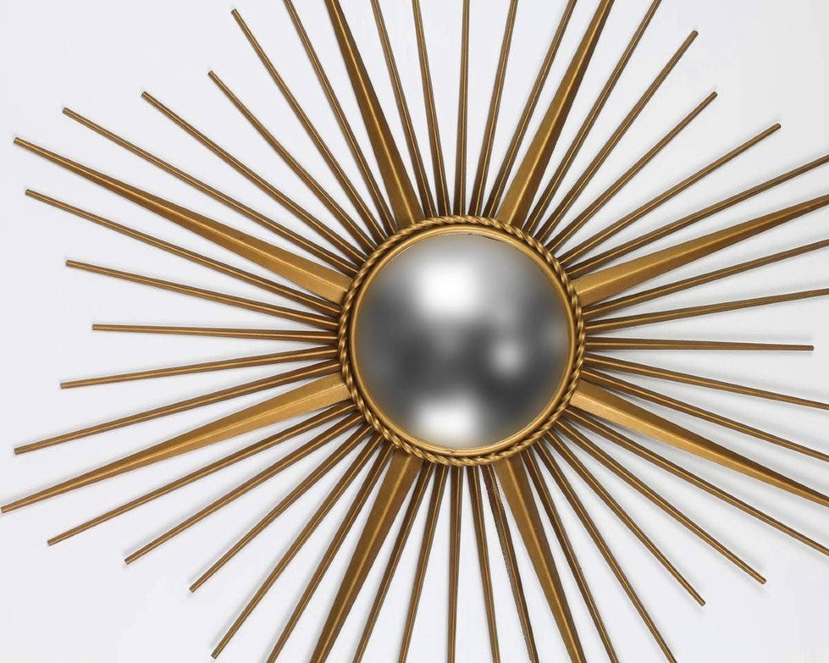 Chaty - Vallauris Grand Miroir Soleil 1950-photo-1