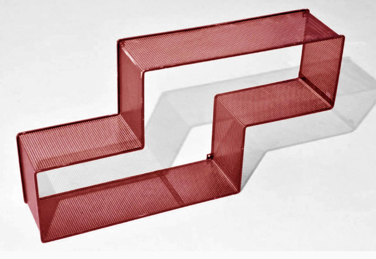 Mathieu Matégot (1910-2001) Shelf 50 Model "dedal"-photo-2