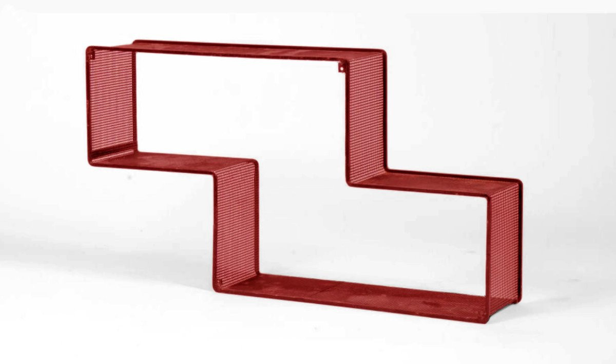 Mathieu Matégot (1910-2001) Shelf 50 Model "dedal"-photo-6