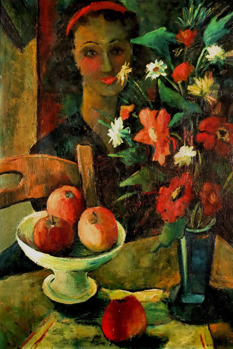 Jarry (20th Century) Post-impressionist Painting-photo-1