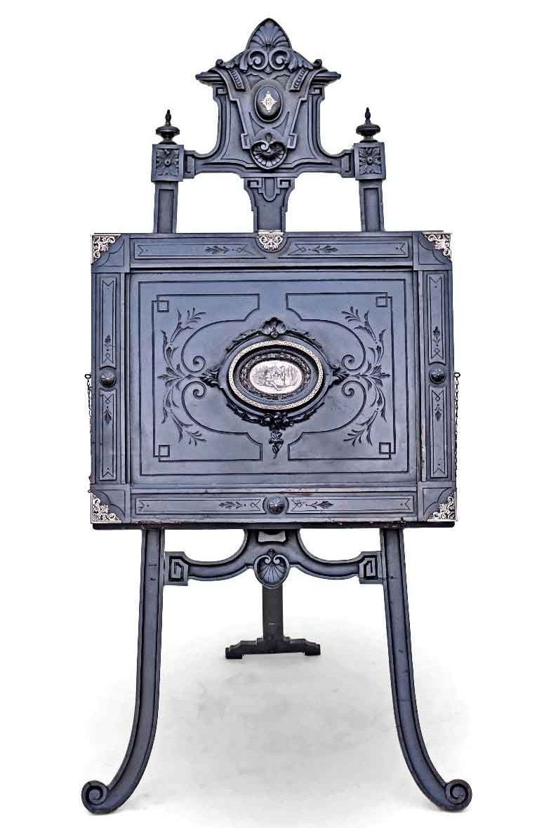 Secretary Desk, Love Letter Style, Easel-shaped, Napoleon III Era