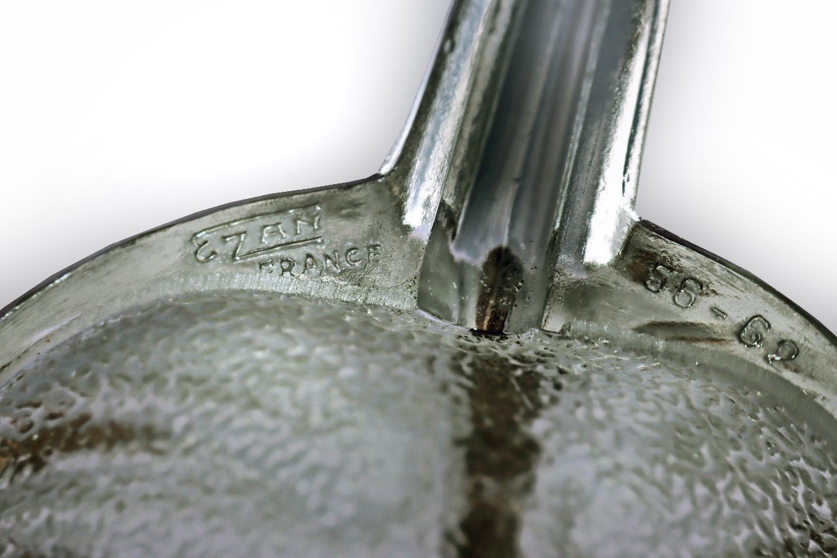 Paire d'Appliques Art Déco signées Ezan-photo-3