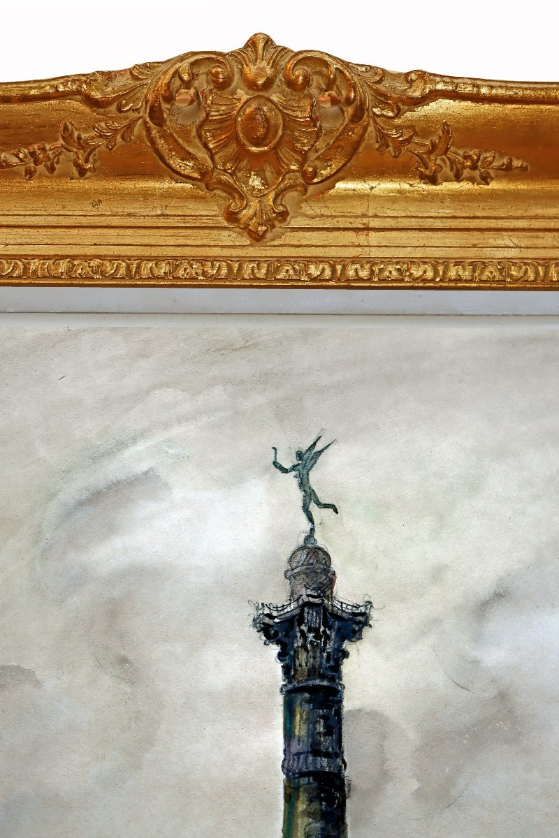 Frank WILL (1900-1951) Vue de Paris à Bastille-photo-6