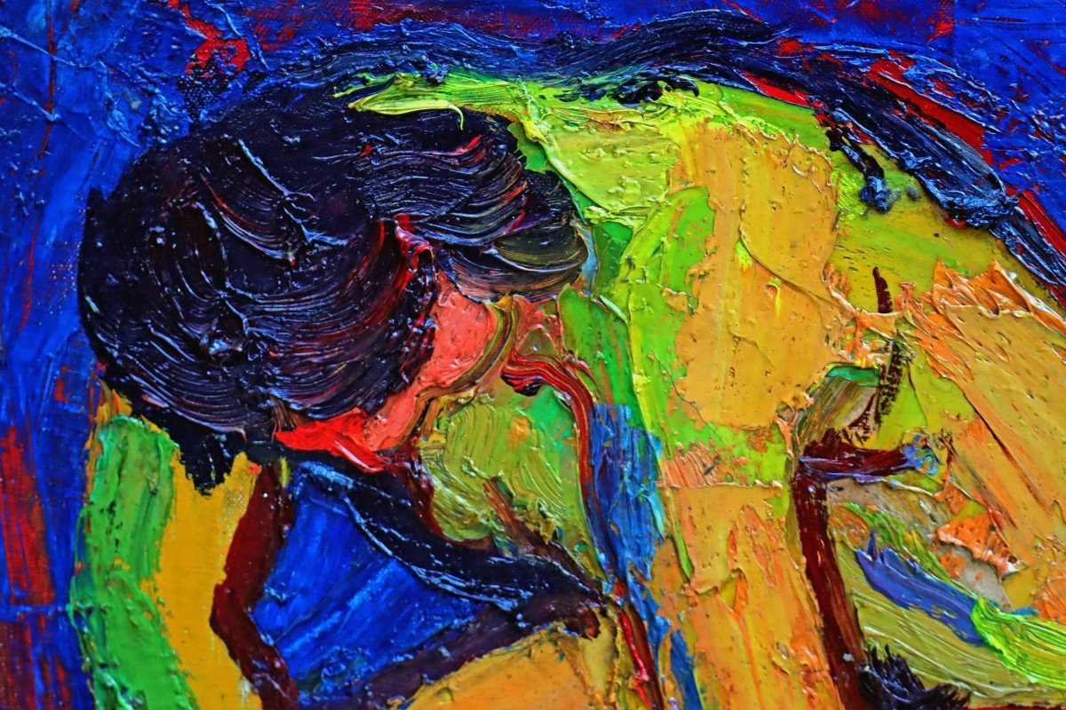 Pierre AMBROGIANI (1907-1985) Femme Assise-photo-2