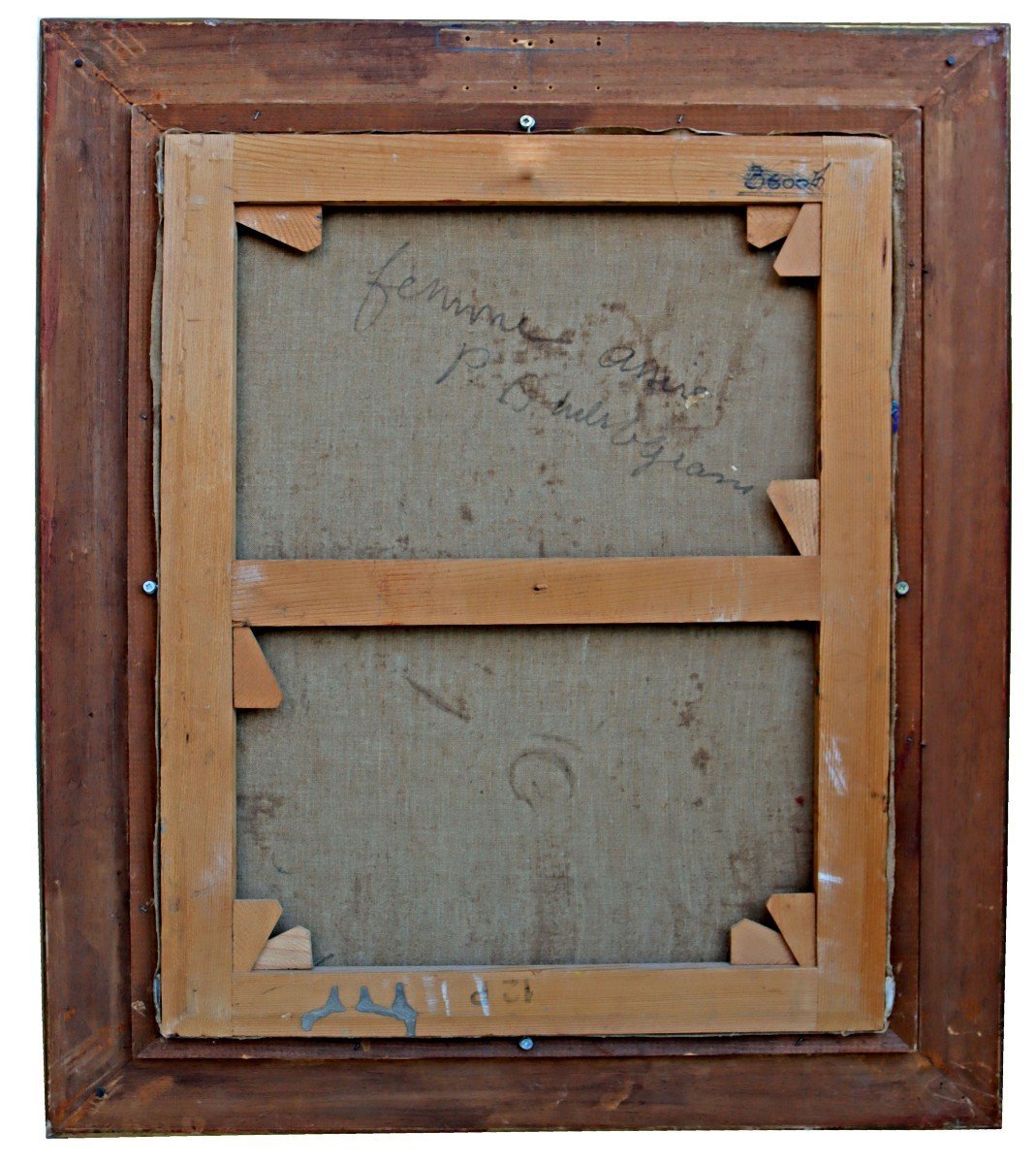 Pierre AMBROGIANI (1907-1985) Femme Assise-photo-5