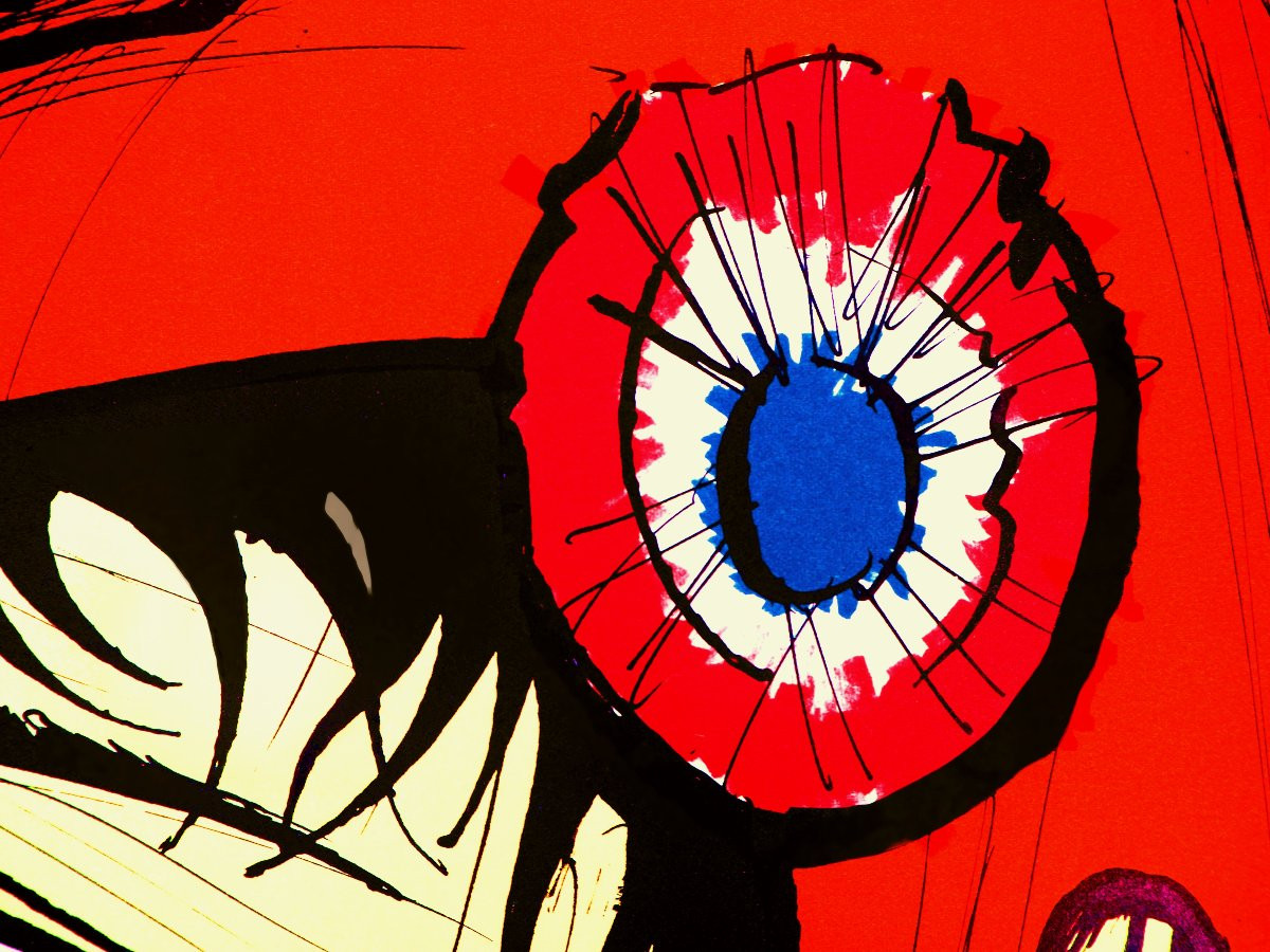 Bernard Buffet (1928-1999) "marianne" Large Lithograph (justified)-photo-5