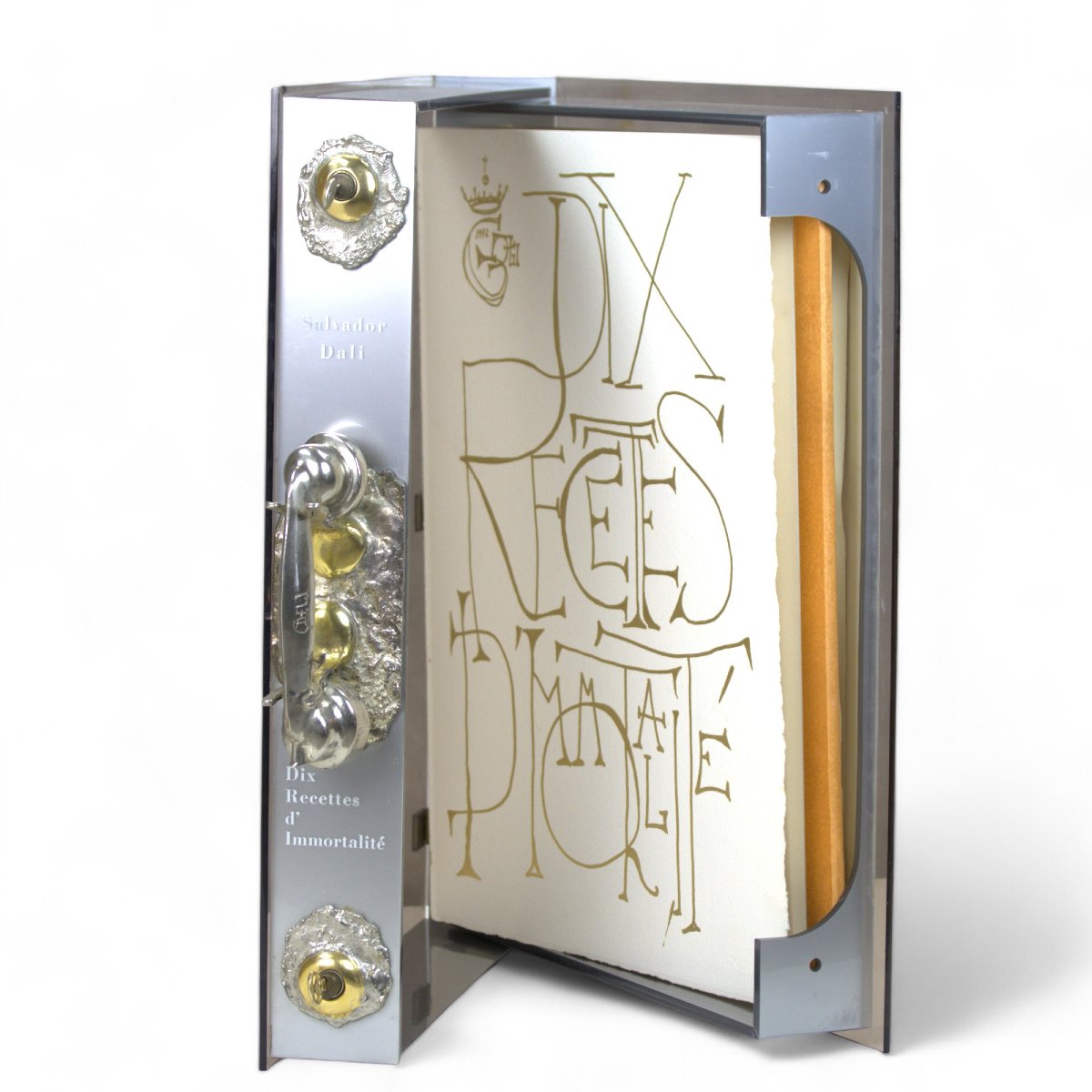 Salvador Dalí (1904-1989) Sculpture Portfolio "ten Recipes For Immortality"-photo-3