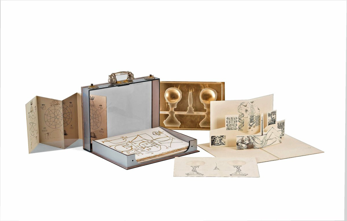 Salvador Dalí (1904-1989) Sculpture Portfolio "ten Recipes For Immortality"-photo-4