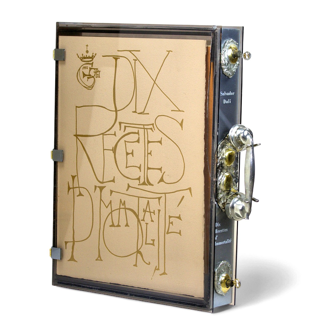 Salvador Dalí (1904-1989) Sculpture Portfolio "ten Recipes For Immortality"