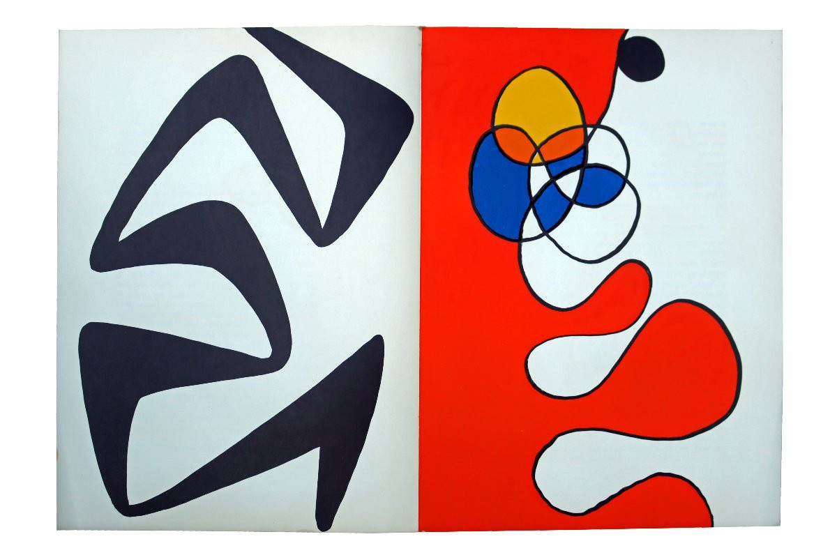 Alexander CALDER "Derrière Le Miroir" 1968-photo-3