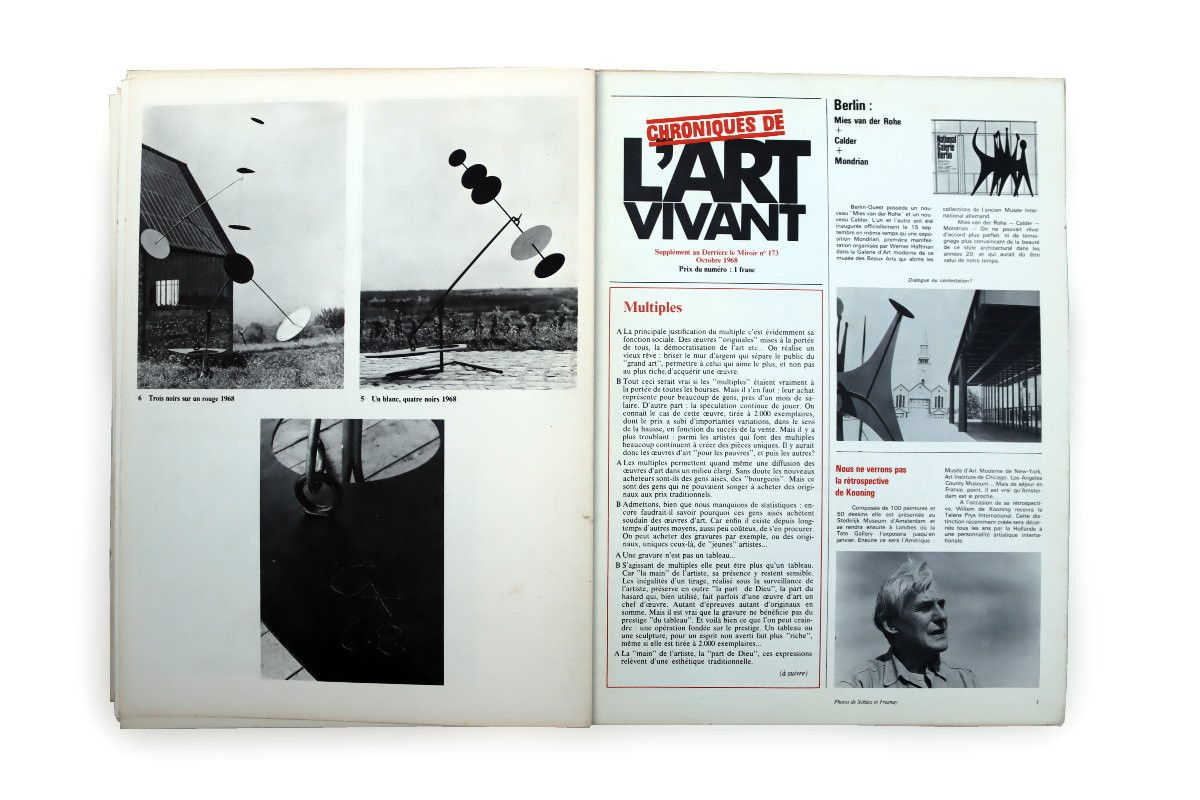 Alexander CALDER "Derrière Le Miroir" 1968-photo-3