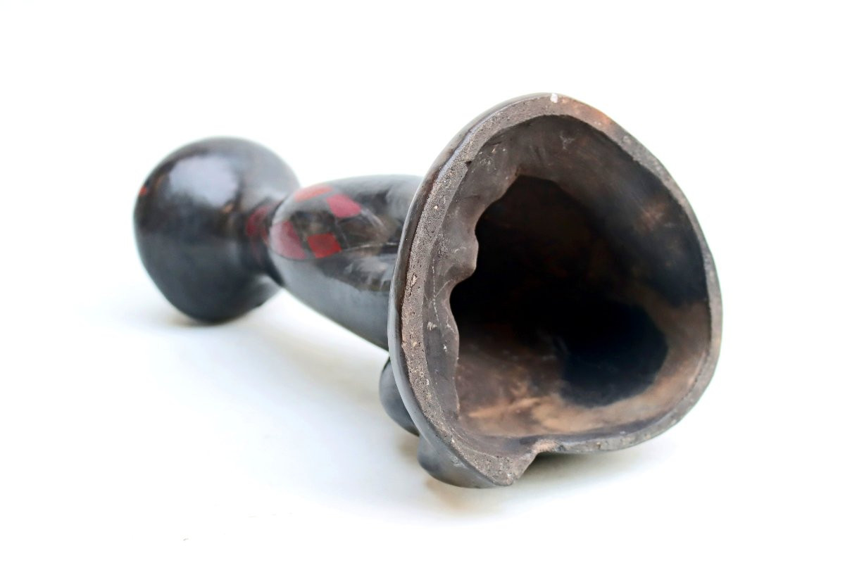 Manuel Felguerez Sculpture 1970 Chat Céramique Mexique-photo-4