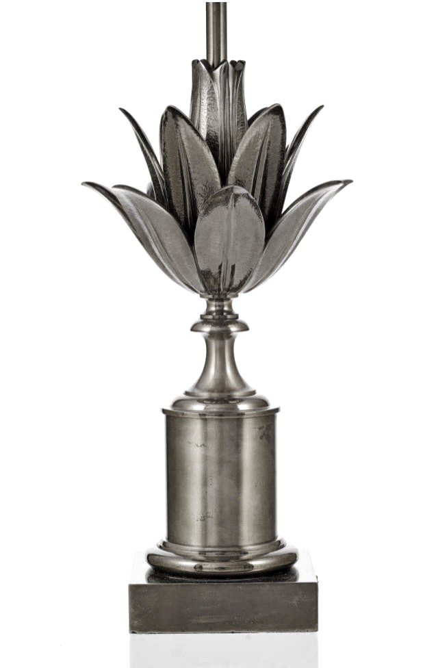 Maison Charles Large "lotus" Lamp 1970-photo-2