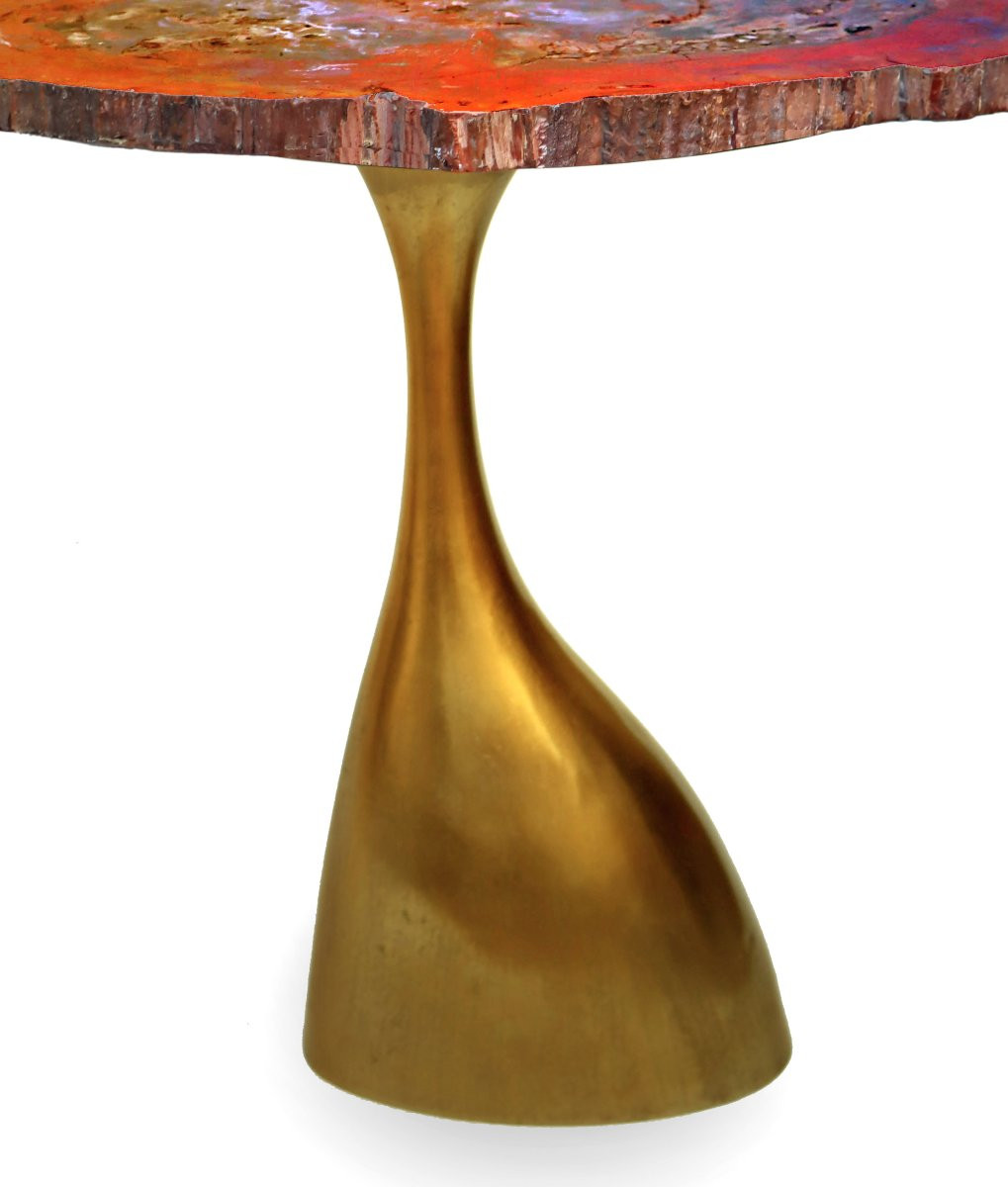Table "quille" Philippe Hiquily (1925 - 2013-photo-1