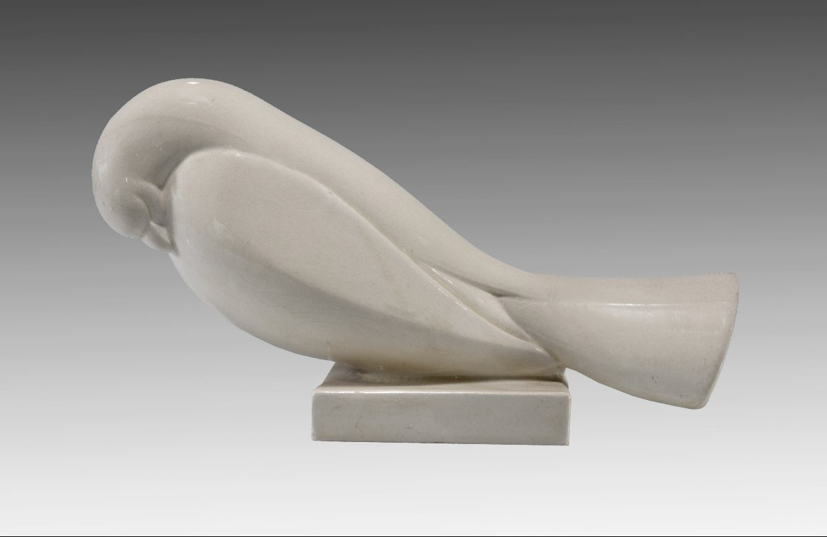 Jacques ADNET (1900-1984) Paire de sculpture Art Déco 1925-photo-5