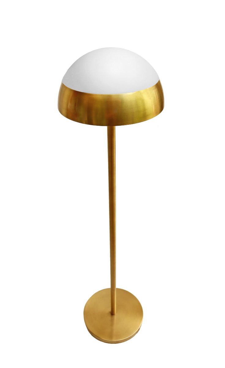 Jean PERZEL (1892-1986) Lampadaire Art Déco-photo-2