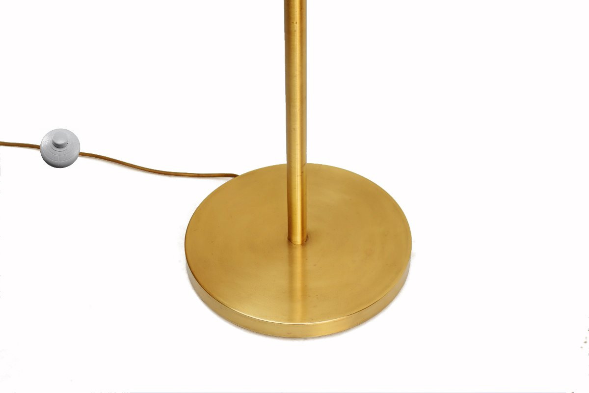 Jean PERZEL (1892-1986) Lampadaire Art Déco-photo-3