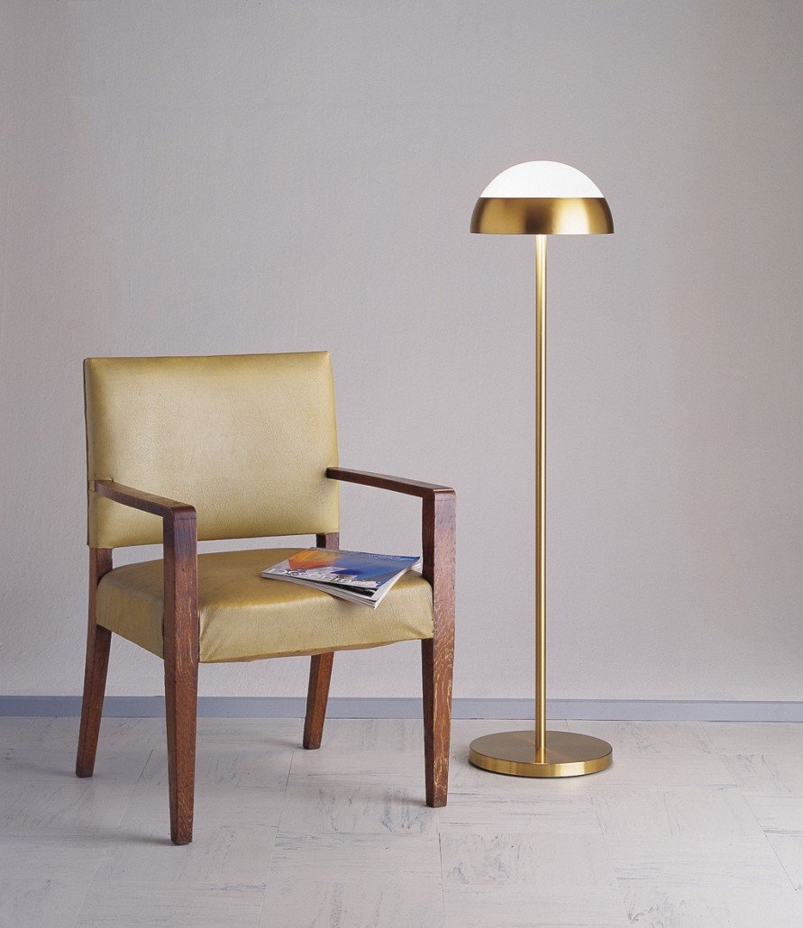 Jean PERZEL (1892-1986) Lampadaire Art Déco-photo-7