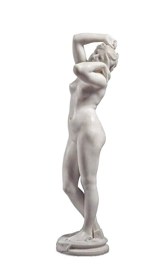 Sèvres Large Statue 1900 By L. Marqueste (1848-1920)-photo-3