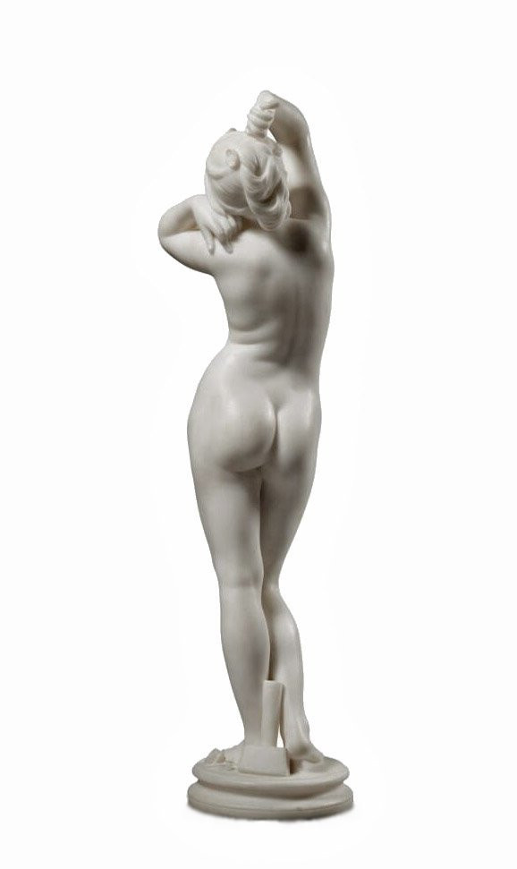 Sèvres Large Statue 1900 By L. Marqueste (1848-1920)-photo-4