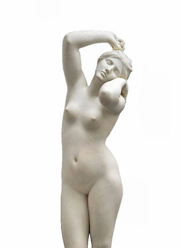 Sèvres Large Statue 1900 By L. Marqueste (1848-1920)-photo-1